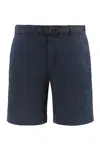 Woolrich Men's Cotton Shorts In Blue