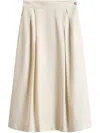 Woolrich Easy Full Skirt In Neutrals