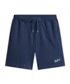 Woolrich Elastic Waist Shorts In Blue