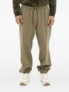 Woolrich Elasticated Drawstring Track Pants In Green