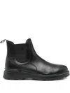Woolrich Elasticated-panel Boots In Black