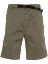 Woolrich Elasticated-waistband Shorts In Green