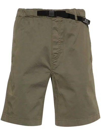 Woolrich Elasticated-waistband Shorts In Green