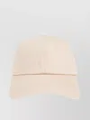 Woolrich Embroidered Curved Brim Cotton Baseball Cap In Neutrals