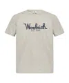 Woolrich Embroidered-logo Cotton T-shirt In White