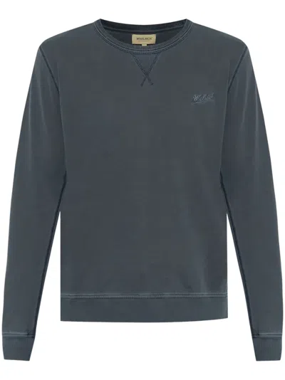 Woolrich Sweatshirt With Logo In Gray