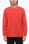 Woolrich Embroidered Long-sleeved Polo