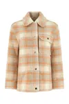 Woolrich Embroidered Wool Blend Oversize Jacket In 2152