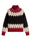 Woolrich Fair Isle Patterned Crew-neck Sweater In Multi