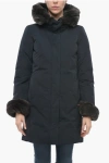 WOOLRICH FAUX-FUR LUXURY BOALDER COAT