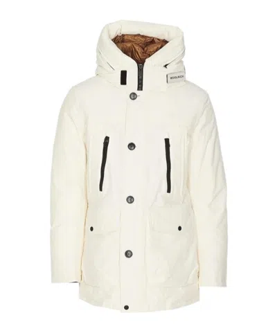 WOOLRICH WOOLRICH HOODED PADDED COAT