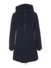 Woolrich Down Jackets In Blue