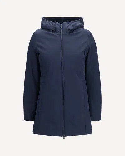 Woolrich Firth Water-repellent Parka In Blue