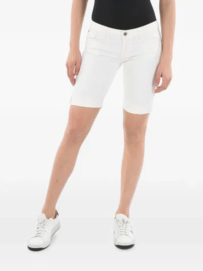 Woolrich Five-pocket Shorts In White