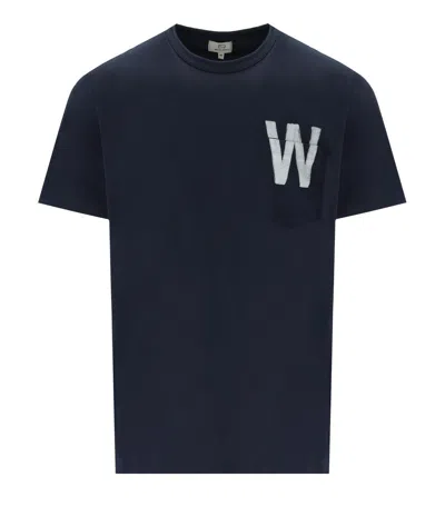 Woolrich Flag Blue T-shirt