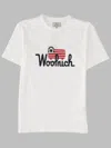 Woolrich Flag T-shirt In White