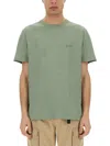Woolrich Men's Flame Cotton T-shirt In Green