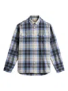Woolrich Flannel Duncan Shirt Clothing In Black