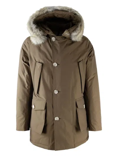 WOOLRICH FLAP-COAT COAT