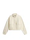 Woolrich Flap-pocket Jacket In Neutral