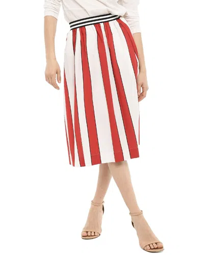 WOOLRICH WOOLRICH FLARED AWNING STRIPED SCULLY MAXI SKIRT
