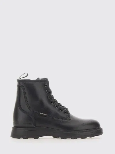 WOOLRICH FLAT ANKLE BOOT WOOLRICH WOMAN COLOR BLACK,H53986002