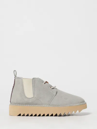 Woolrich Flat Ankle Boot  Woman Color Grey In Gray