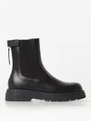 Woolrich Calf Matt Beatles W/zip Behind In Schwarz