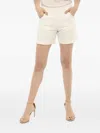 Woolrich Flat-front Shorts In Neutral