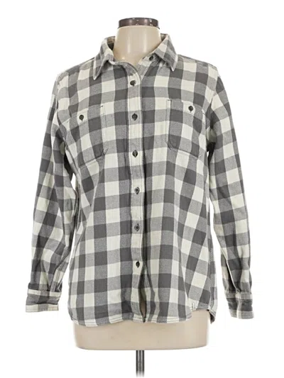 Pre-owned Woolrich Fleece Jacket In Gray