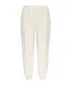 Woolrich Fleece Side-panel Track Pants In White