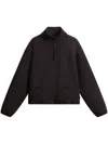 Woolrich Turtleneck Sweatshirt In 黑色