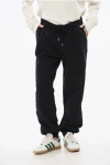 Woolrich Fleeced-cotton Joggers With Drawstring Waist