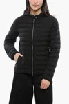 WOOLRICH FRONT ZIPPED BITTERROOT QUILTED DOWN JACKET