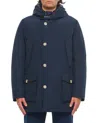 Woolrich Functional Dark Blue  Parka In Blue
