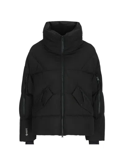 Woolrich Funnel-neck Puffer Jacket In Black