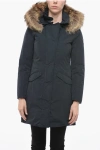 Woolrich Removable Fur Modern Vail Down Jacket