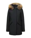 Woolrich Luxury Arctic Parka With Fur In Black