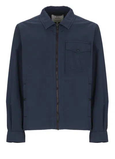 WOOLRICH GABARDINE OVERSHIRT