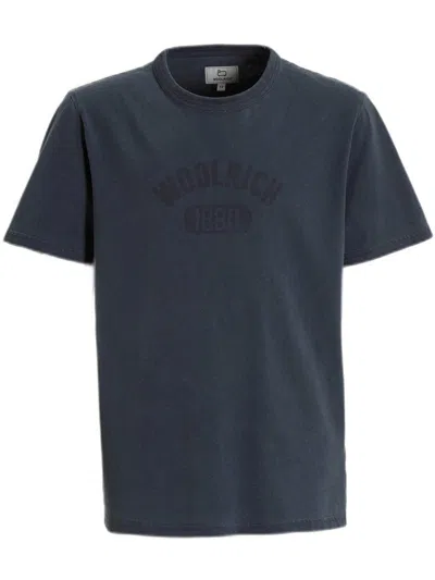 Woolrich Gd T-shirt In Blue