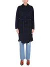 Woolrich Women's Gentry Trench In Blue
