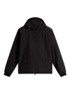 Woolrich Giacca In Tech Softshell Full Zip In Black