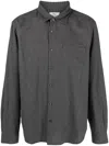 Woolrich Gingham-check Cotton Shirt In Grey