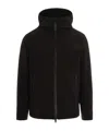 Woolrich Giubbino Soft Shell Pacific Nero In Black