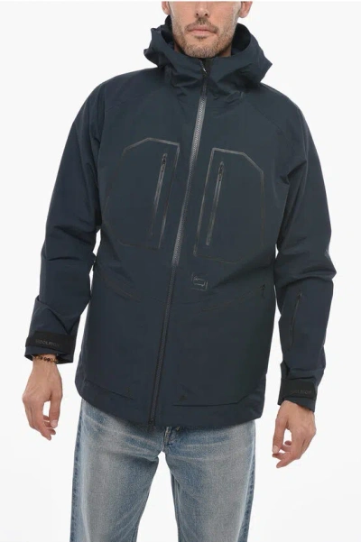 Woolrich Gore-tex Fabric Trail Jacket In Blue