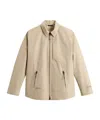 Woolrich Gore-tex Shirt Jacket In Sand Beige