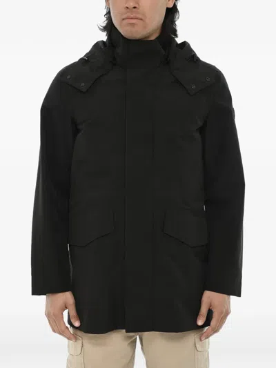 Woolrich Gore-tex Down Jacket In Black