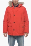 WOOLRICH GORETEX GTX PARKA WITH REAL FUR