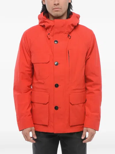 Woolrich Gore-tex Mountain Jacket In Red