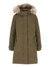 Woolrich Grace Long Parka In Brown